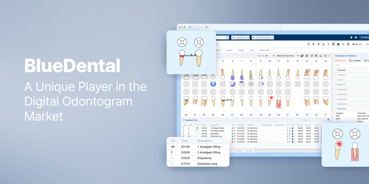 Digital odontogram solutions