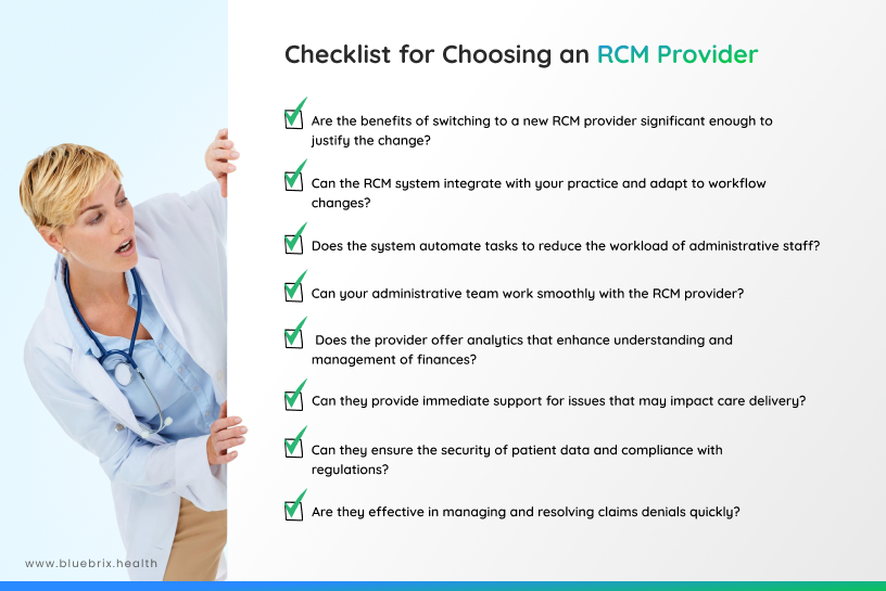 Choosing an RCM provider