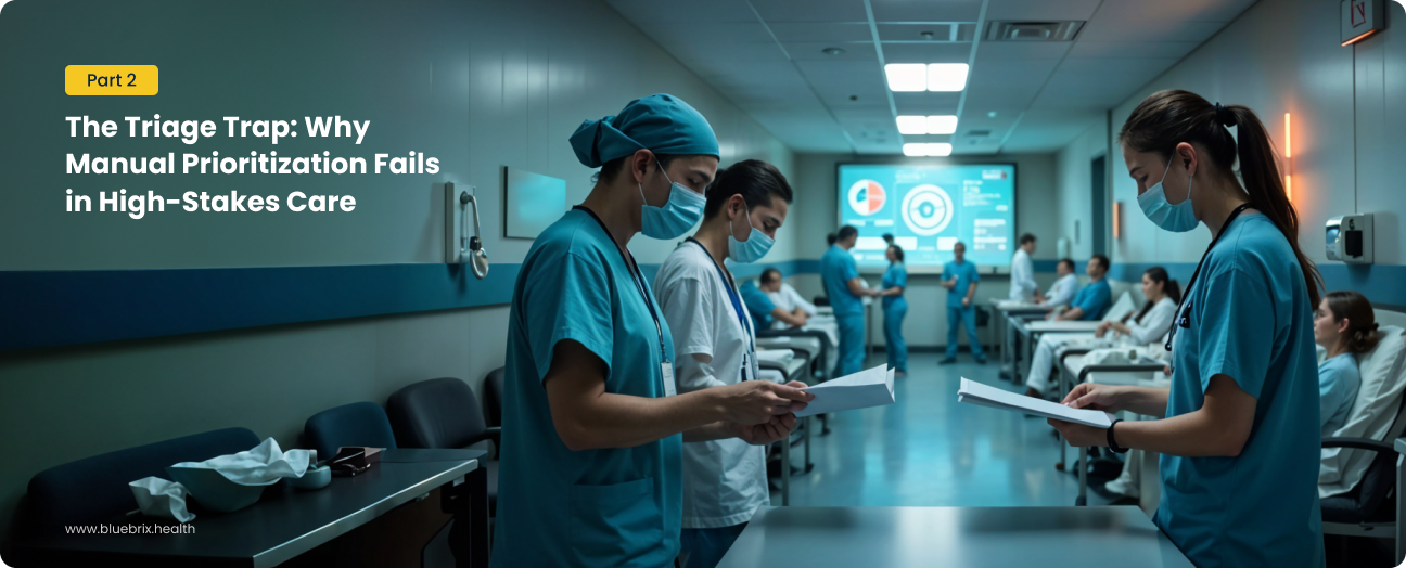 Part 2: The Triage Trap: Why Manual Prioritization Fails in High-Stakes Care