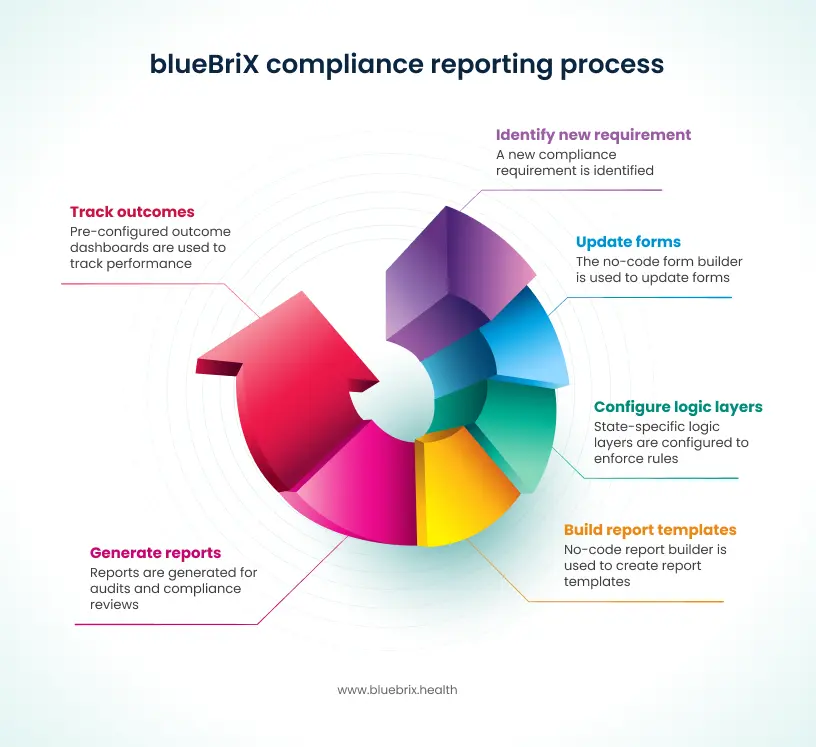 blueBriX compliance reporting process