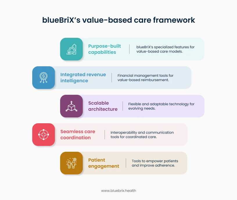 blueBriX’s value-based care framework
