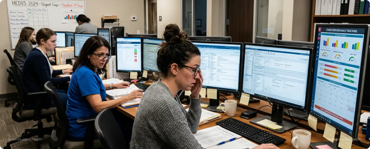 Manual HEDIS / STARS abstraction is killing your quality team — here’s the fix